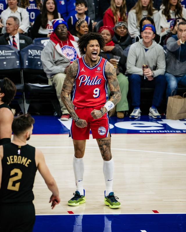 kaiyun-比联盟最准更准！对攻大战76人21记三分送骑士连败